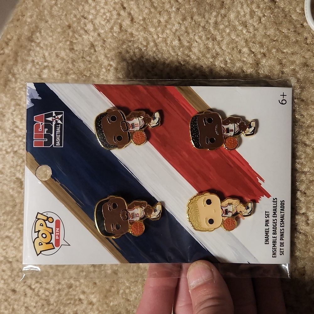 Funko Pop Pin - NBA Dream Team